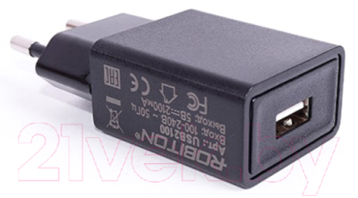 Адаптер питания сетевой Robiton USB2100 BL1 - фото
