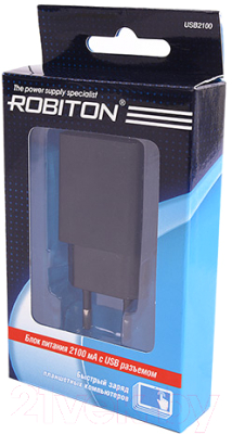 Адаптер питания сетевой Robiton USB2100 BL1