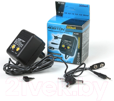 Адаптер питания сетевой Robiton PC1000 BL1
