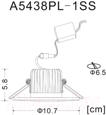 Точечный светильник Arte Lamp Uovo A5438PL-1SS