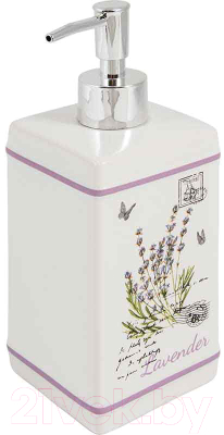 Дозатор для жидкого мыла Рыжий кот Лаванда DIS-LAV / 004393 - фото