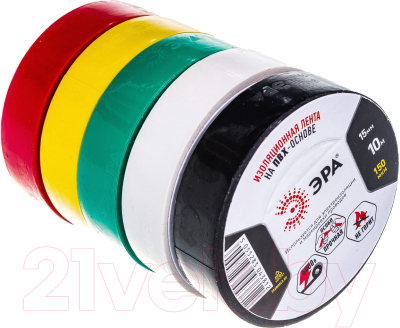 Набор изолент ЭРА C0038781 - фото