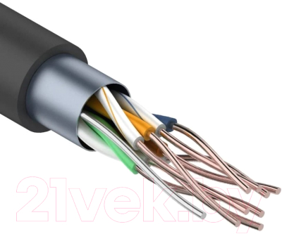 Кабель Rexant FTP 4PR 24AWG CAT5e / 01-0146-1 - фото