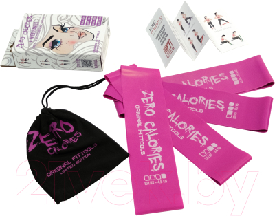 Набор эспандеров Original FitTools Zero Calories / FT-75-ZC - фото