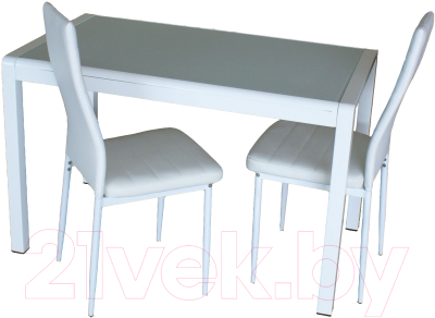 Обеденный стол Баобаб А 074 (белый)