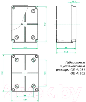 Коробка распределительная Greenel GE41262