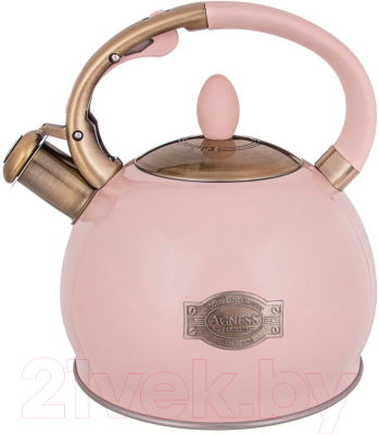 Чайник со свистком Agness 937-839 - фото