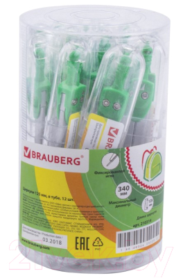 Циркуль Brauberg Klasse / 210314