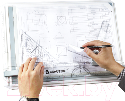 Доска чертежная Brauberg А3 / 210536