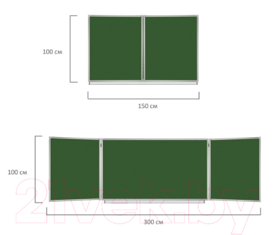 Меловая доска Brauberg 231707