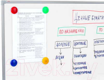 Магнитно-маркерная доска Staff 237720