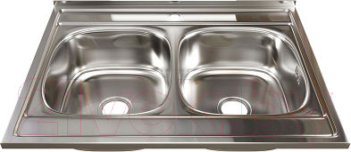 Мойка кухонная Mixline 528171 (с сифоном) - фото