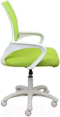 Кресло офисное AksHome Ricci White (салатовый)