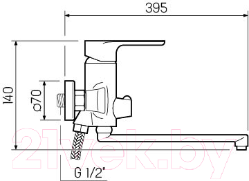 Смеситель РМС SL133-006E