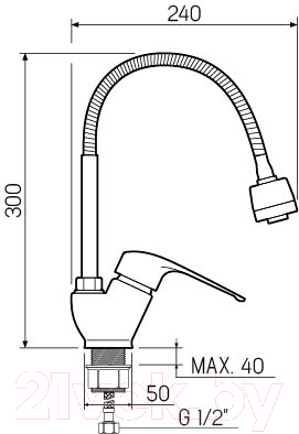 Смеситель РМС SL50-016F