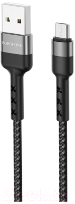 Кабель Borofone BX34 Advantage AM-microBM - фото