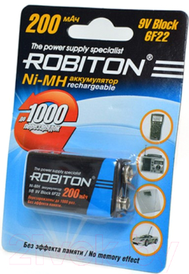 Аккумулятор Robiton 200MH9 BL1