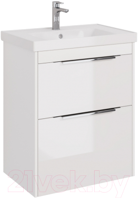 Тумба под умывальник Dreja Prime 70 / 99.9301 (белый глянец)