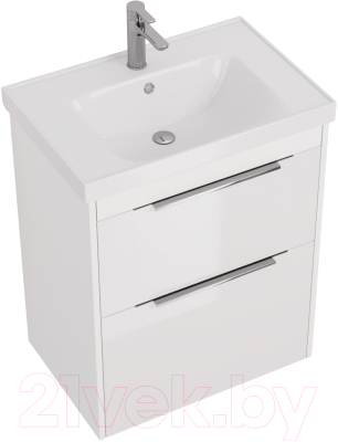 Тумба под умывальник Dreja Prime 70 / 99.9301 (белый глянец)