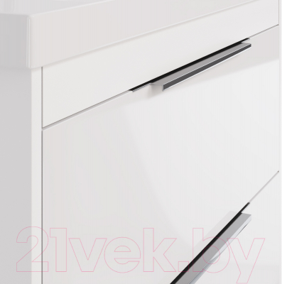 Тумба под умывальник Dreja Prime 70 / 99.9301 (белый глянец)