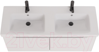 Тумба под умывальник Dreja W 125 / 99.9400 (белый глянец)