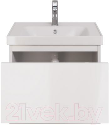 Тумба под умывальник Dreja Perfecto 60 / 99.0806 (белый глянец)