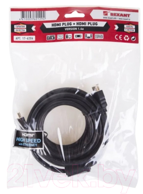 Кабель Rexant HDMI - HDMI / 17-6206