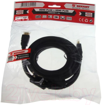 Кабель Rexant HDMI - HDMI / 17-6206