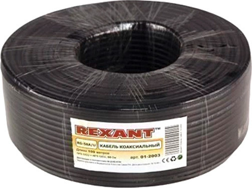 Кабель Rexant RG-58A-U / 01-2003 - фото