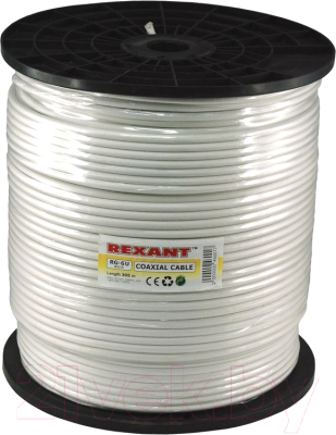 Кабель Rexant RG-6U CCS/Al/Al / 01-2203 - фото