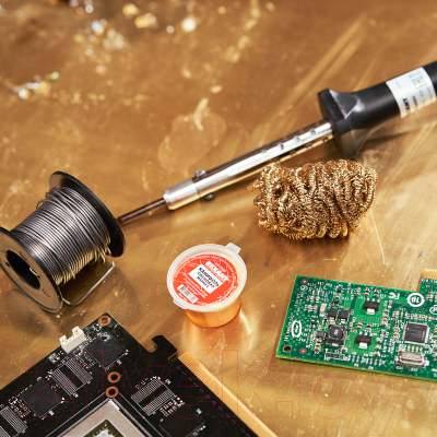 Канифоль для пайки Rexant Сосновая марки А / 09-3709