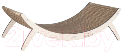 Лежанка-когтеточка Чешир Уфолог / 375-25 - фото