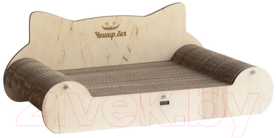 Лежанка-когтеточка Чешир Эстет / 375-23 - фото