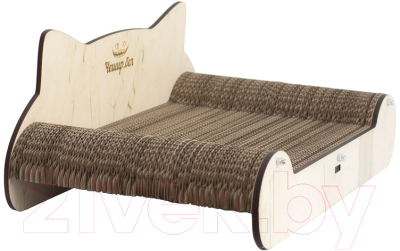 Лежанка-когтеточка Чешир Эстет / 375-23