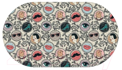 Коврик на присосках Varmax Glamour 68 DF-273 - фото