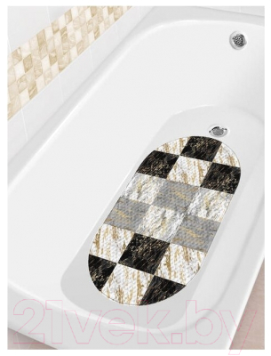 Коврик на присосках Varmax Gold Marble DF-270