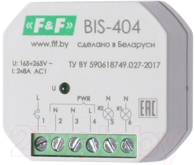 Реле импульсное Евроавтоматика BIS-404 / EA01.005.006 - фото