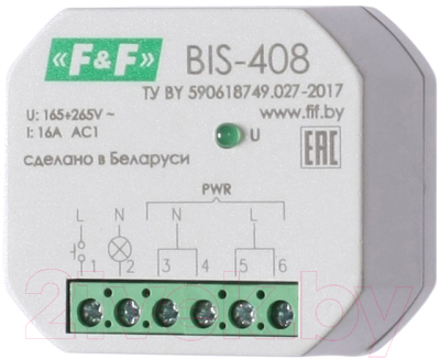 Реле импульсное Евроавтоматика BIS-408 / EA01.005.008 - фото