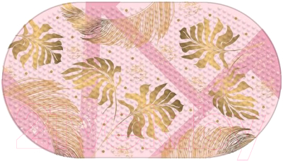 Коврик на присосках Varmax Золотое перо DF-288 - фото