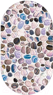 Коврик на присосках Varmax Лазурная галька DF-282 - фото