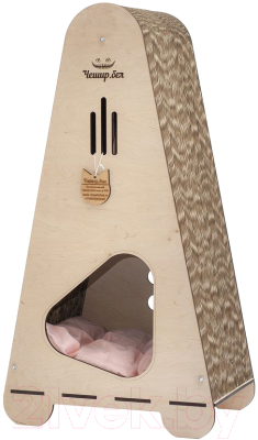 Домик-когтеточка Чешир Альпинист / 375-11 - фото