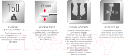 Напольные весы электронные Tefal PP1400V0