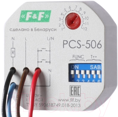Реле времени Евроавтоматика PCS-506 / EA02.001.017 - фото