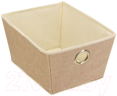 Коробка для хранения Handy Home Лен 330x250x180 / UC-31 (песочный) - фото