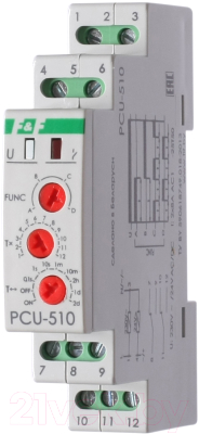 Реле времени Евроавтоматика PCU-510 / EA02.001.009 - фото