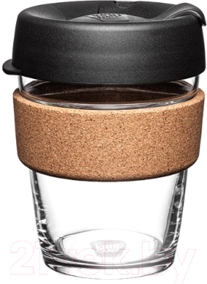 Стакан для горячих напитков KeepCup Brew Cork M Black / BCBLA12 - фото