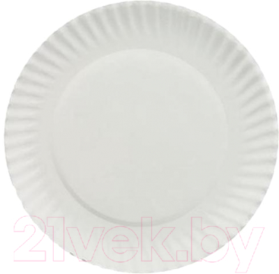 Набор одноразовых тарелок Gecko Ламинированная 230мм - фото