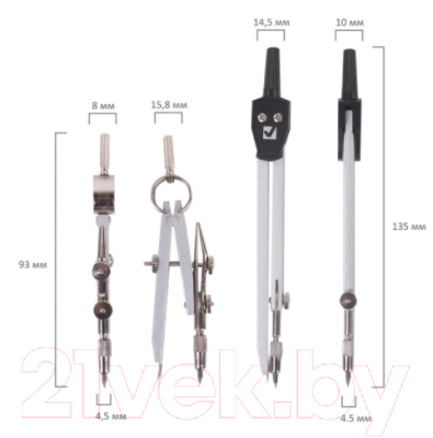 Готовальня Brauberg Ultra Architect / 210346