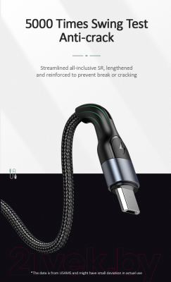 Кабель Usams U55 USB2.0 AM-MicroBM / SJ450USB01