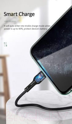 Кабель Usams U55 USB2.0 AM - Lightning / SJ448USB01